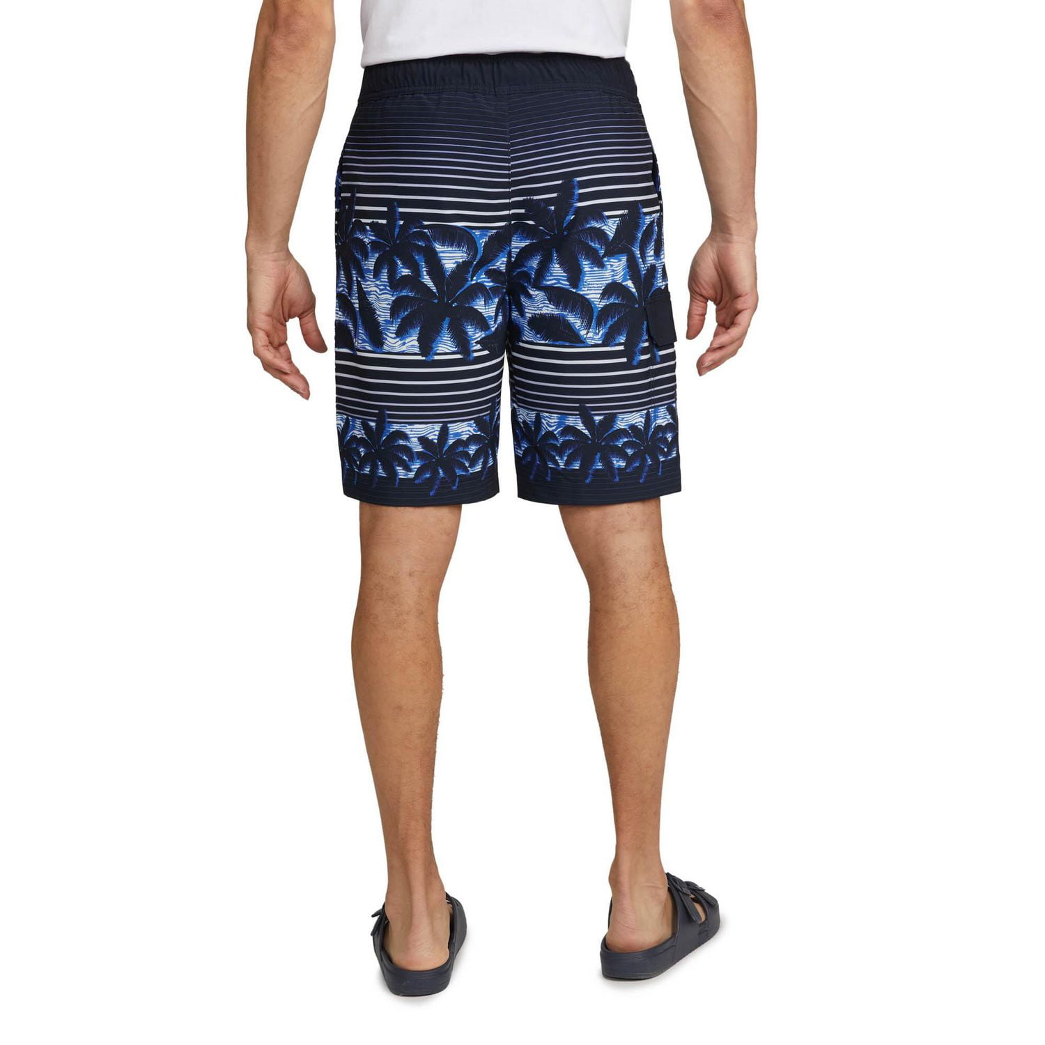 Mexx short de surf à rayures pour hommes