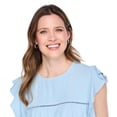thumbnail image 4 of George Women's Ruffle-Sleeve Top, 4 of 6