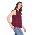 thumbnail image 2 of George Women's Ruffle-Sleeve Top, 2 of 6