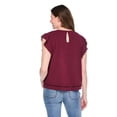 thumbnail image 3 of George Women's Ruffle-Sleeve Top, 3 of 6