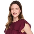 thumbnail image 4 of George Women's Ruffle-Sleeve Top, 4 of 6