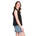thumbnail image 2 of George Women's Ruffle-Sleeve Top, 2 of 6
