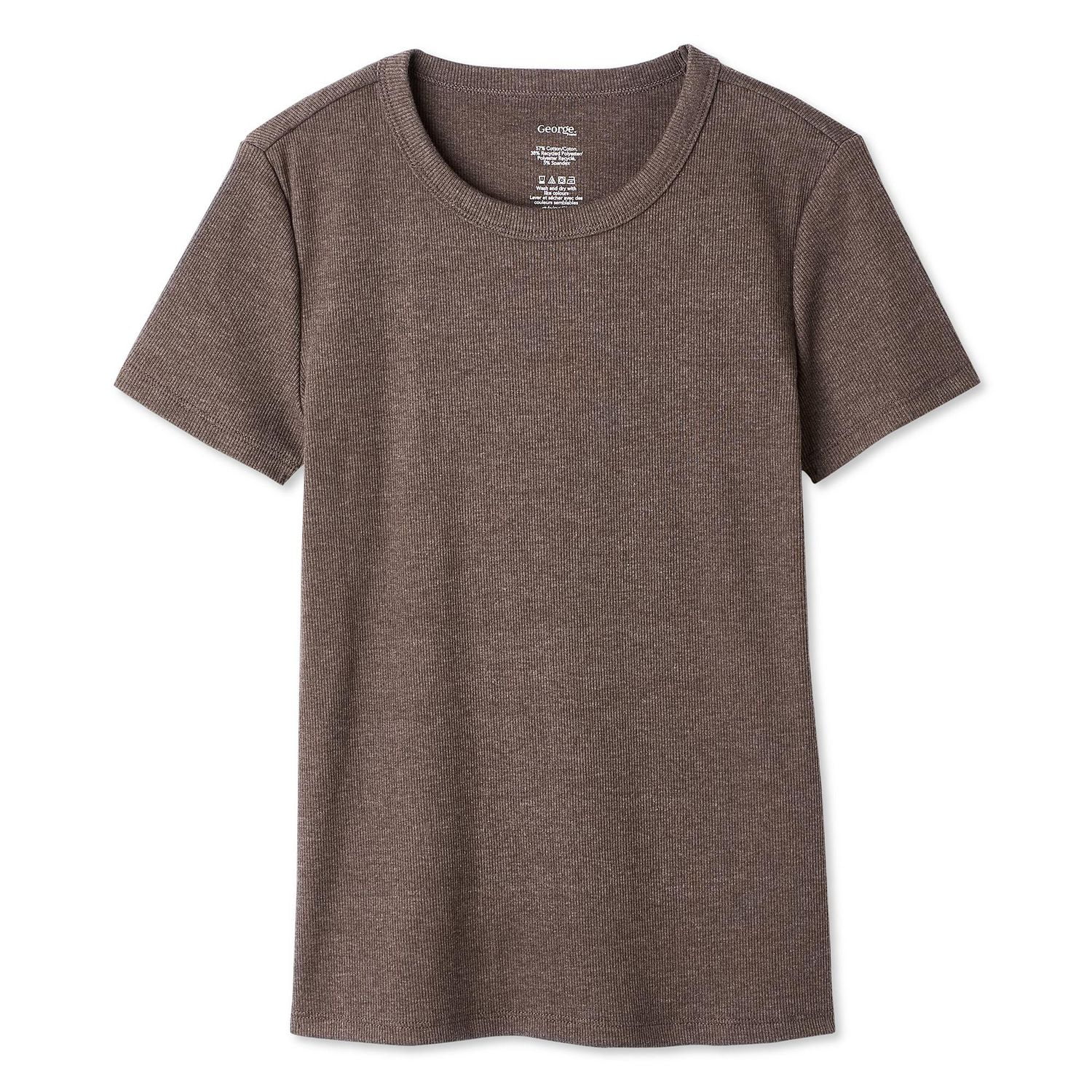 George Women's Rib Crew-Neck T-Shirt