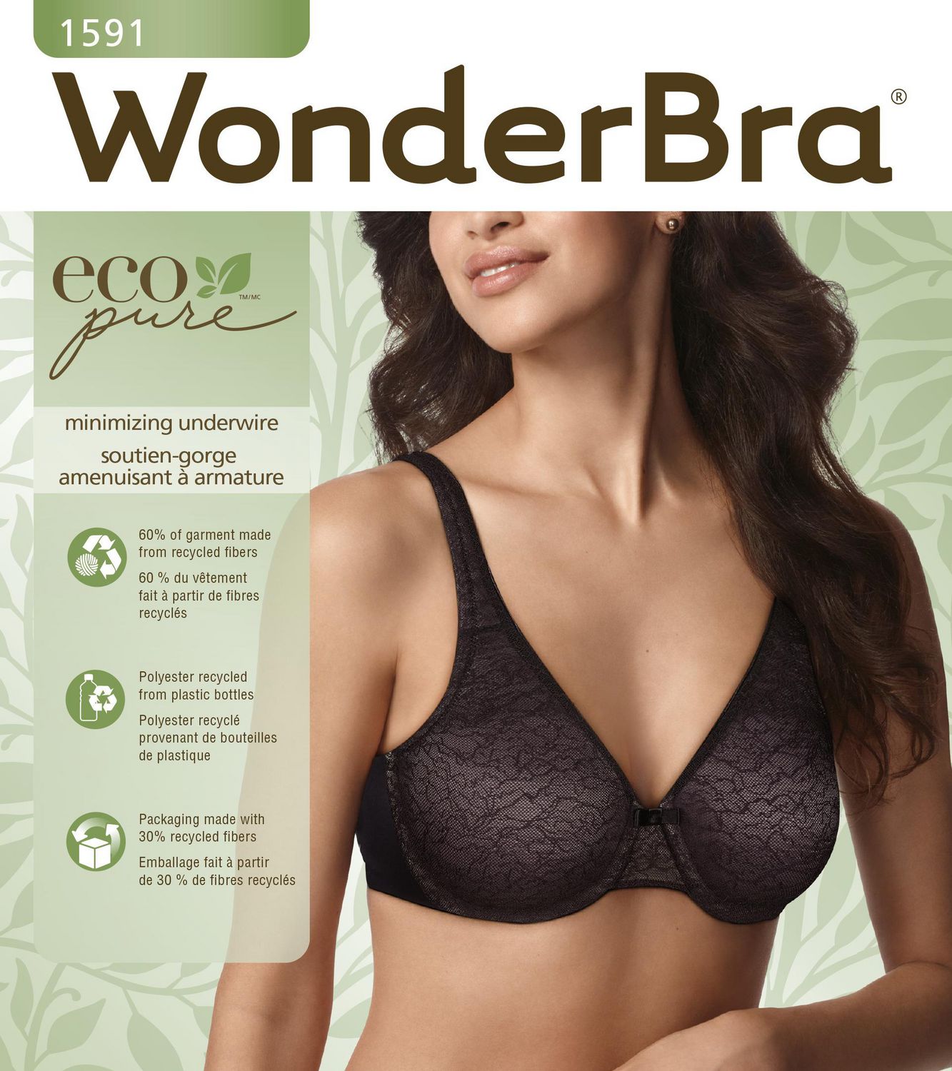 WonderBra Eco-Lace Soutien-Gorge Amenuisant À Armature