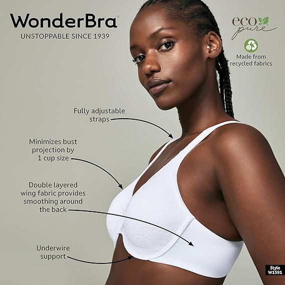WonderBra Eco-Lace Soutien-Gorge Amenuisant À Armature