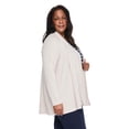 thumbnail image 2 of Karen Scott Women's Plus Cascading Cardigan, 2 of 6