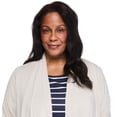 thumbnail image 4 of Karen Scott Women's Plus Cascading Cardigan, 4 of 6