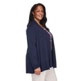 thumbnail image 2 of Karen Scott Women's Plus Cascading Cardigan, 2 of 6