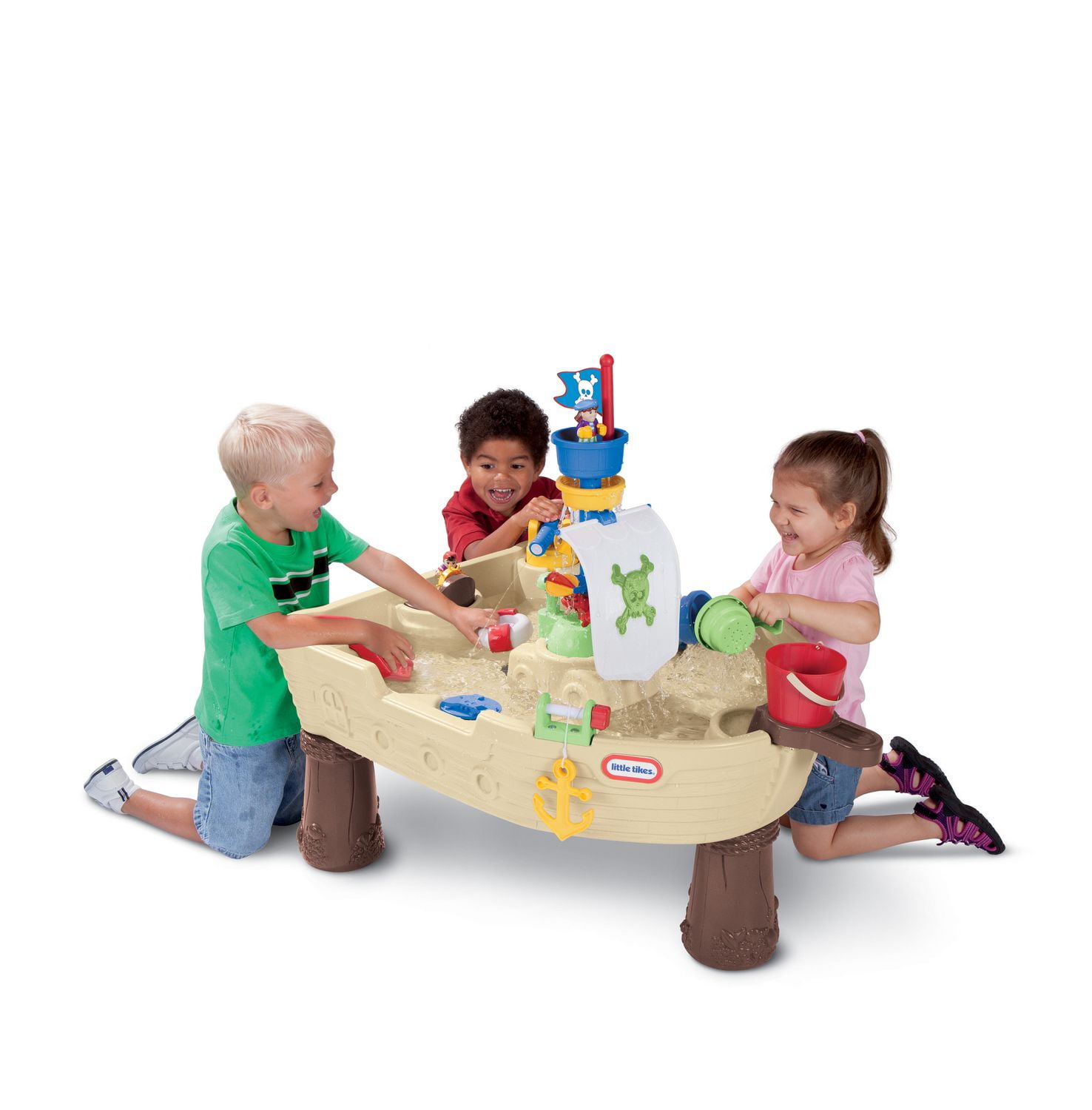 Little tikes anchors away pirate ship store water table