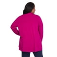 thumbnail image 3 of Karen Scott Women's Plus Cascading Cardigan, 3 of 6