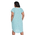 thumbnail image 3 of Iyla Women's Plus Printed Nightgown, 3 of 6