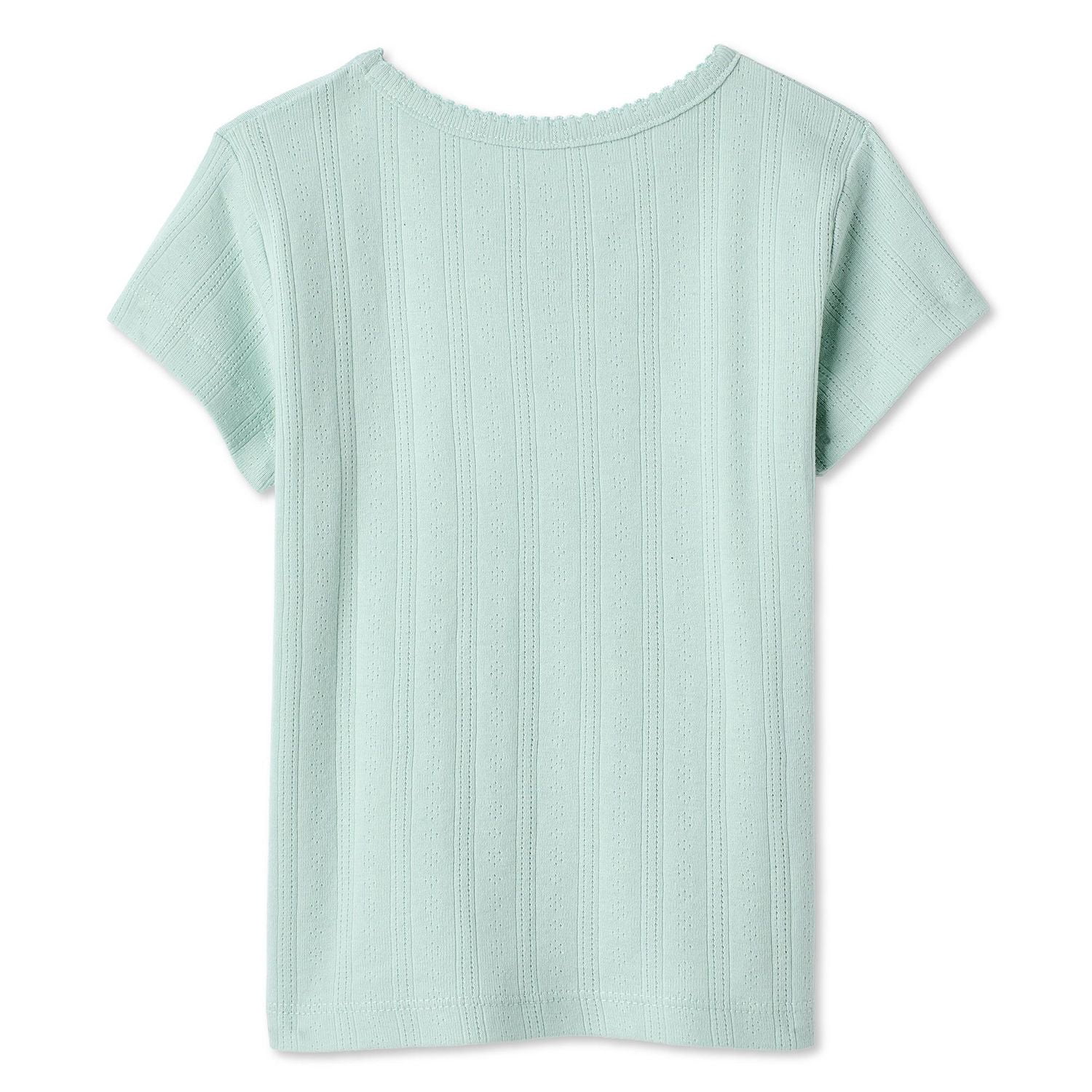 T-shirt en tricot pointelle George pour petites filles