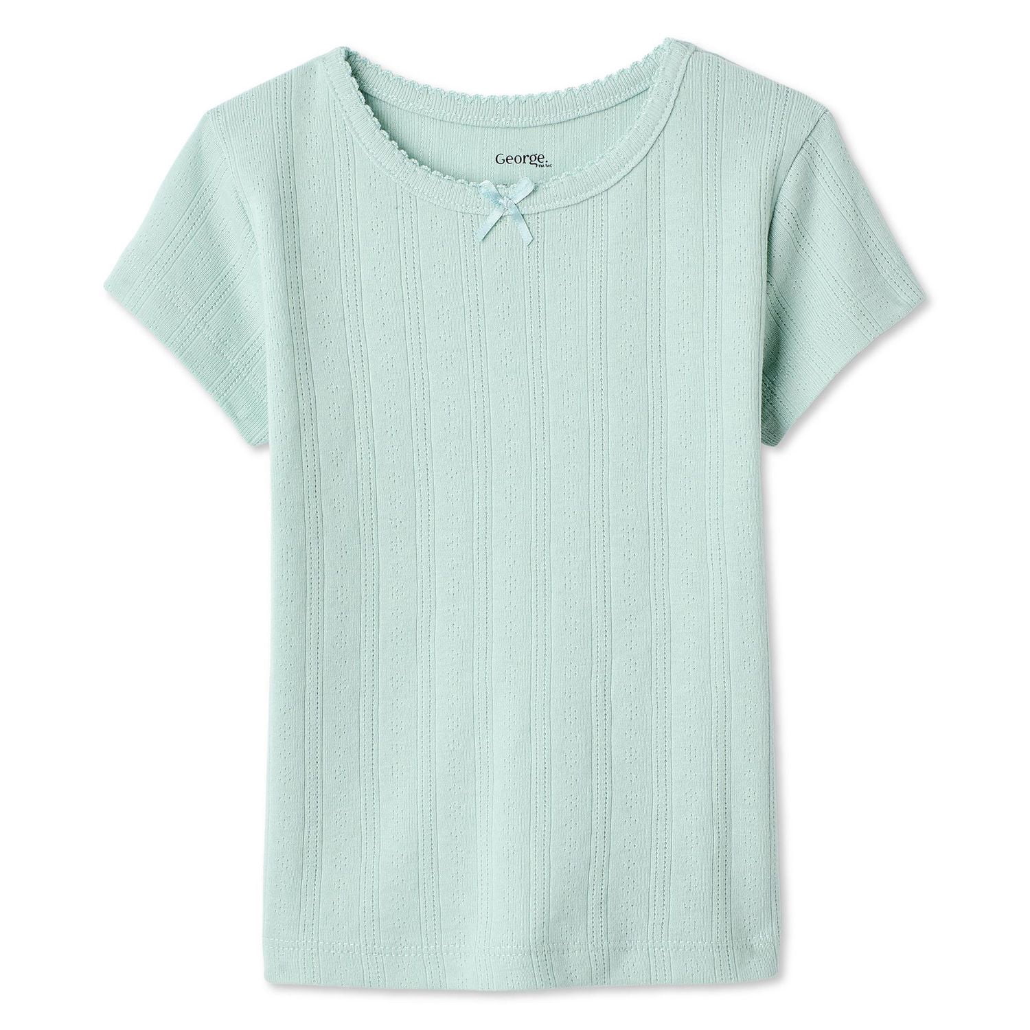 T-shirt en tricot pointelle George pour petites filles