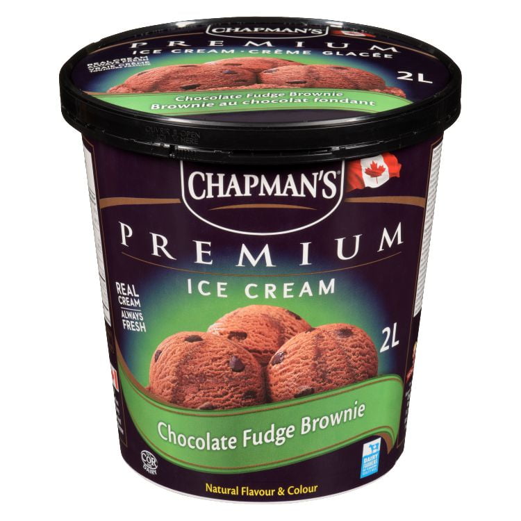 Chapman's Premium Chocolate Fudge Brownie Ice Cream Walmart Canada
