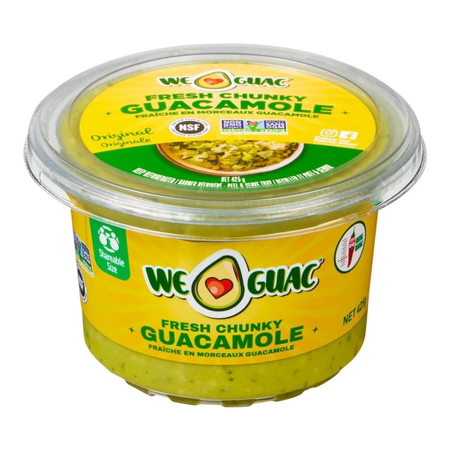 We Guac Fresh Chunky Original Guacamole