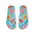 thumbnail image 2 of Time and Tru Women's Floral Flip Flops, 2 of 2