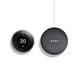 Google Nest Learning Thermostat et Google Mini Charcoal – image 1 sur 1