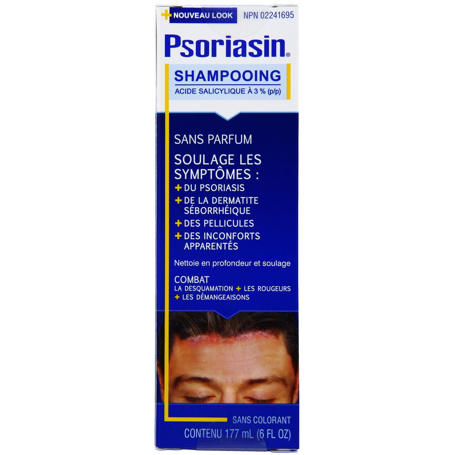 Psoriasin Shampoo Multi-Symptom Relief, 177 mL