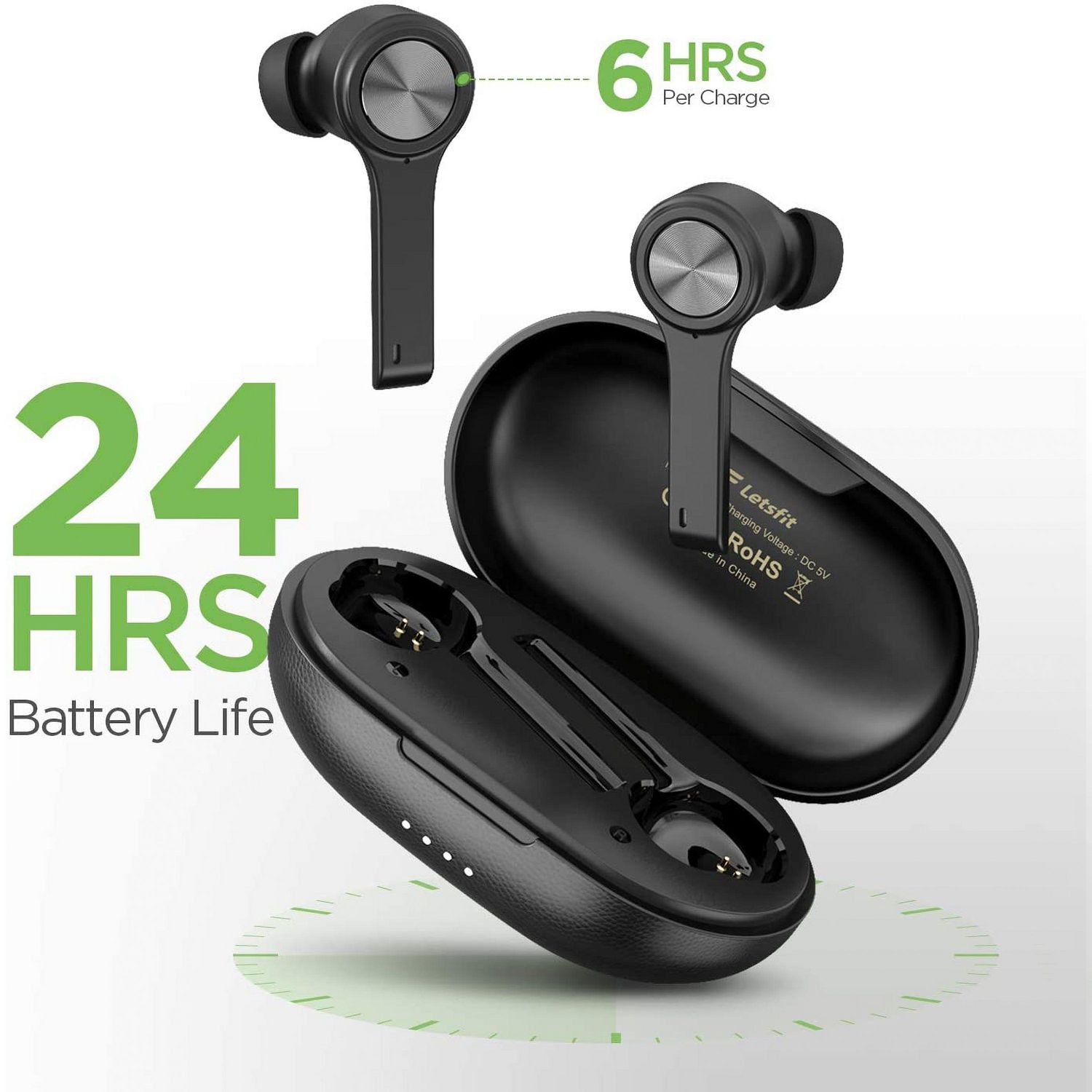 letsfit t13 wireless earbuds