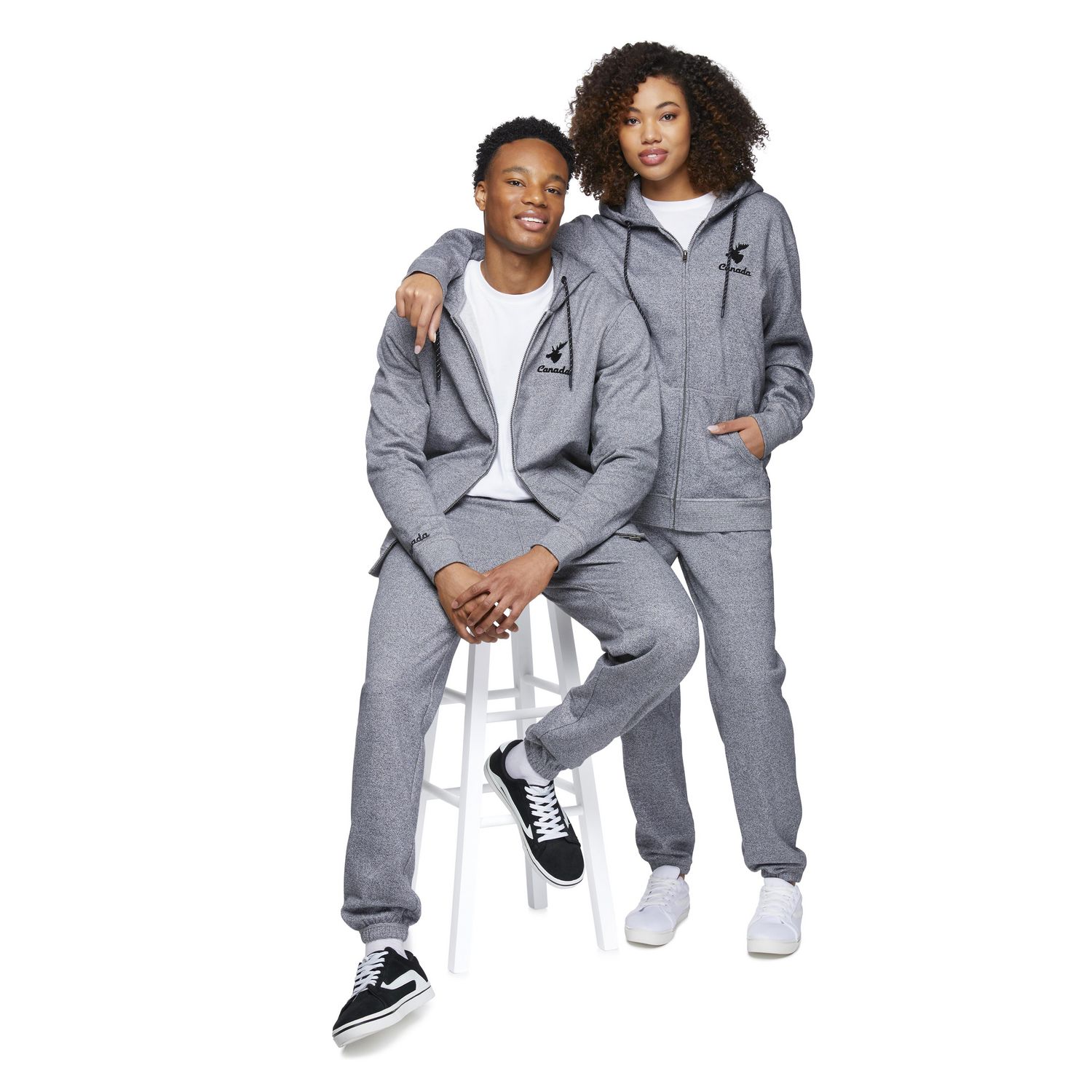 Canadiana Adult Gender Inclusive Full-Zip Hoodie