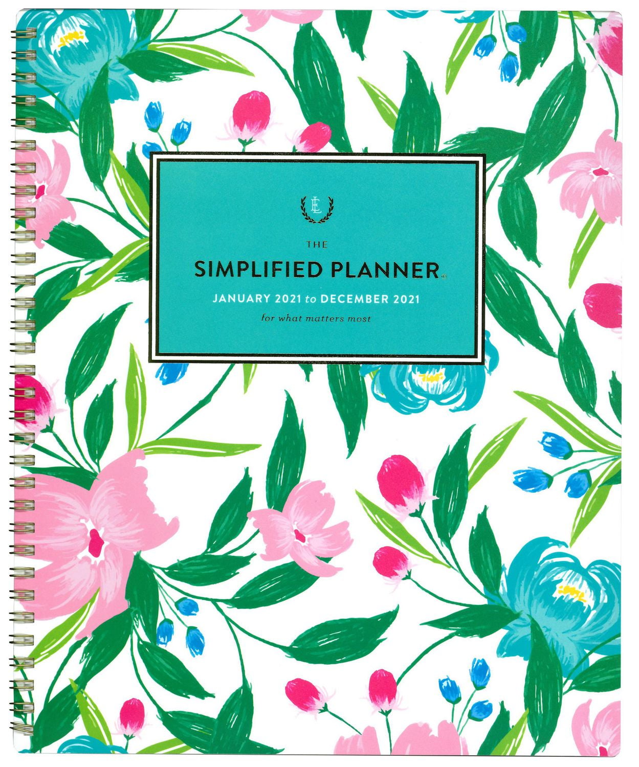 Emily Ley White Floral Poly Monthly Planner 2021 Walmart Canada
