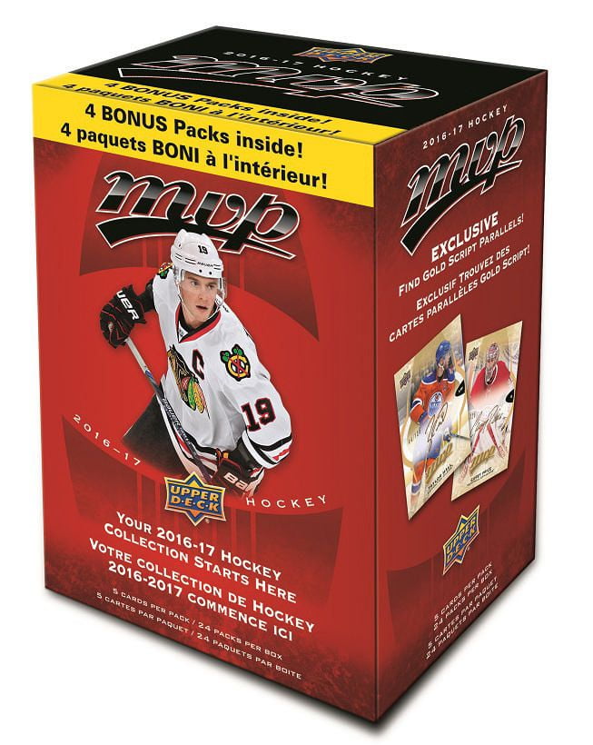 Upper Deck 1617 MVP Hockey Value Box Walmart Canada