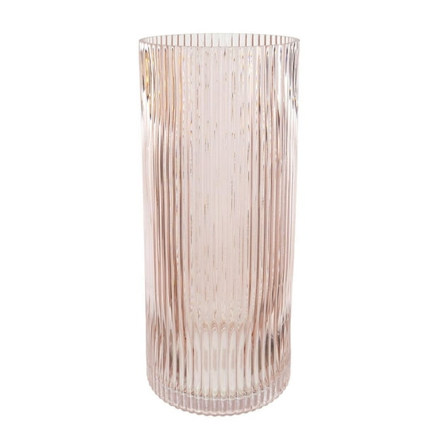 Cylinder Glass Vase, 15.75 