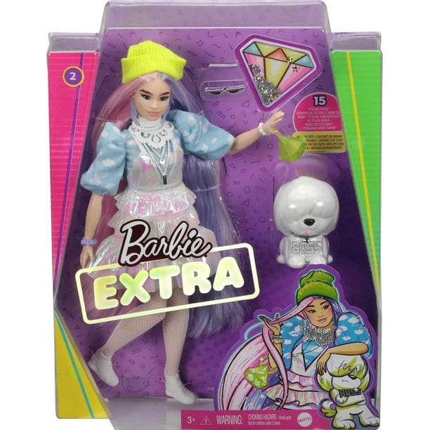 Barbie - Poupée Barbie avec son chiot voyage - Poupées