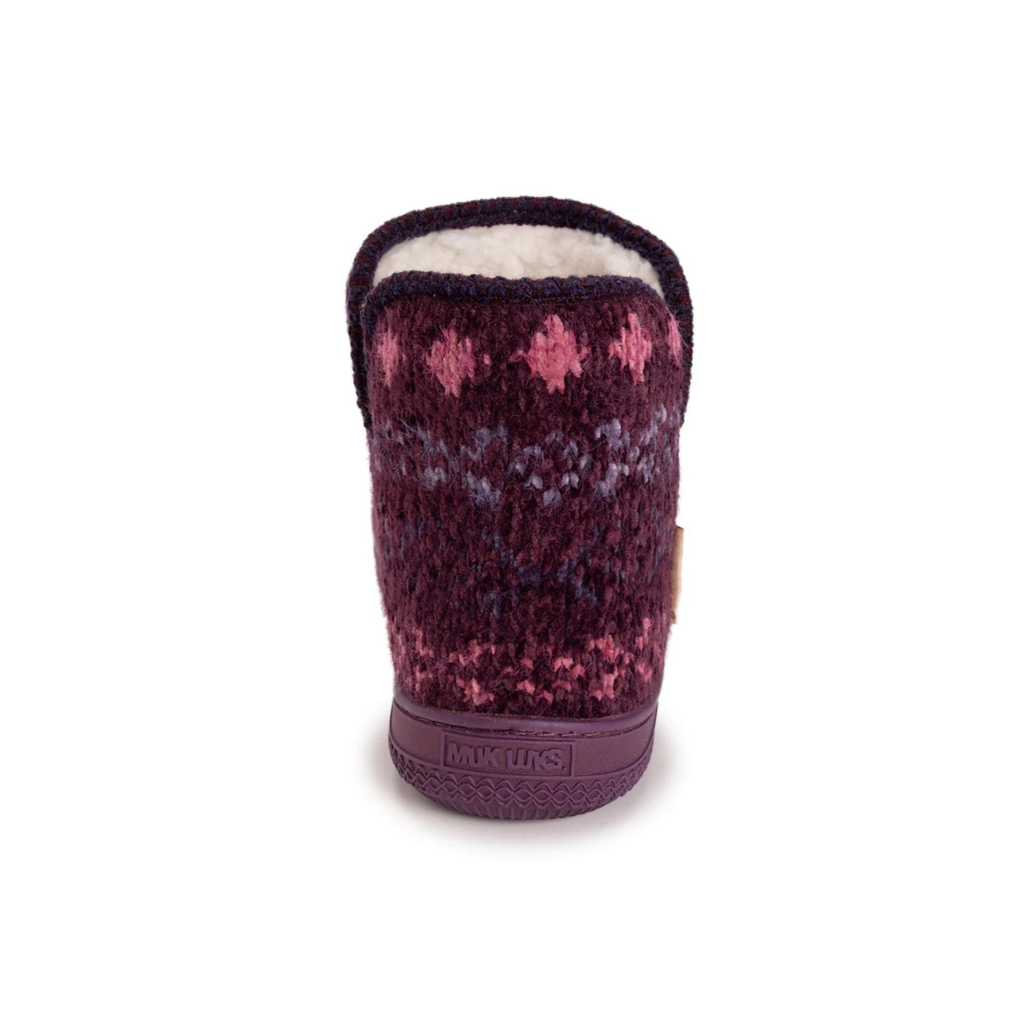 MUK LUKS Ladies Bootie Slippers Grey, Sizes 5-10