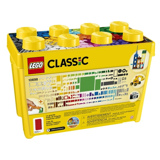LEGO Classic La grande boîte de briques créatives LEGO® 10698 Ensemble de  construction (790 pièces) La grande boîte de briques créatives LEGO(MD)  (10698) 