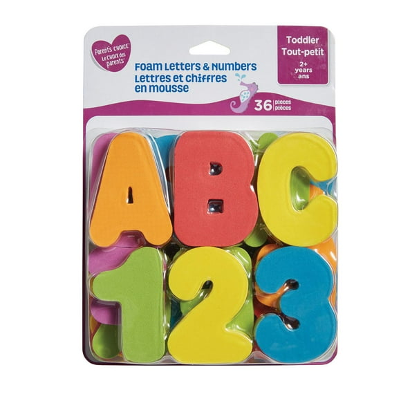 Lettres et chiffres en mousse Le choix des parents pour touts-petits