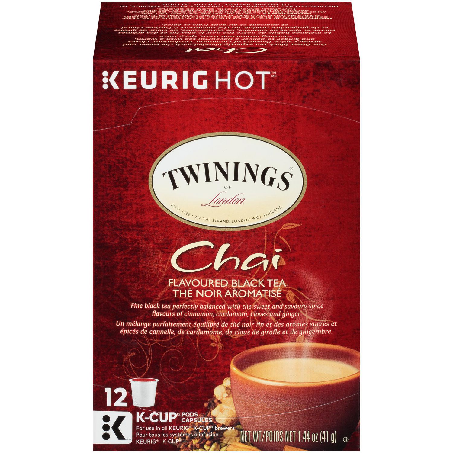 Twinings® Chai Flavoured Black Tea KCup Packs Walmart Canada