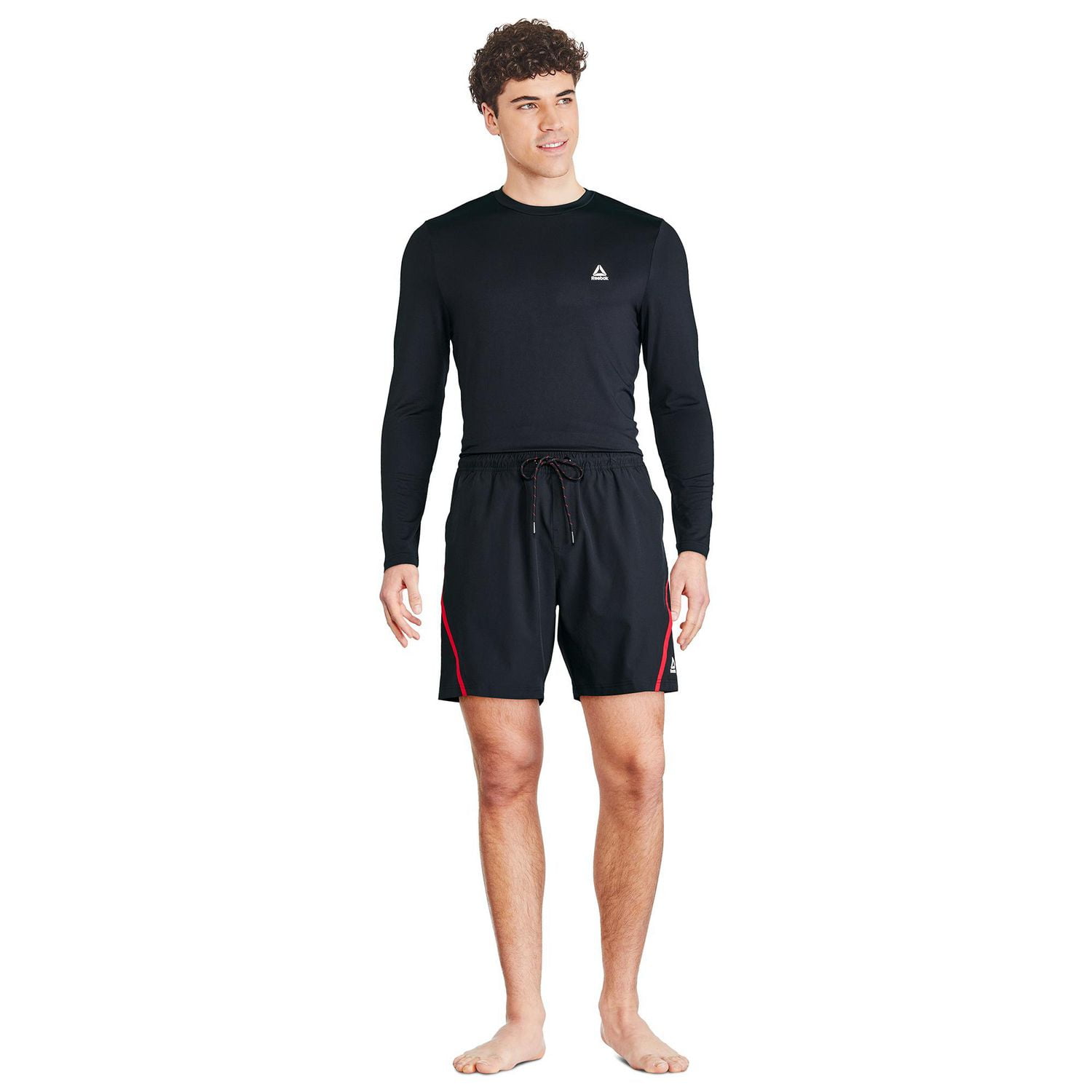 Reebok Men's Delta 7 Inch Volley With Angled Piping