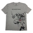 thumbnail image 1 of Marvel Mens Attack Deadpool Outline Short Sleeve Crew, 1 of 3