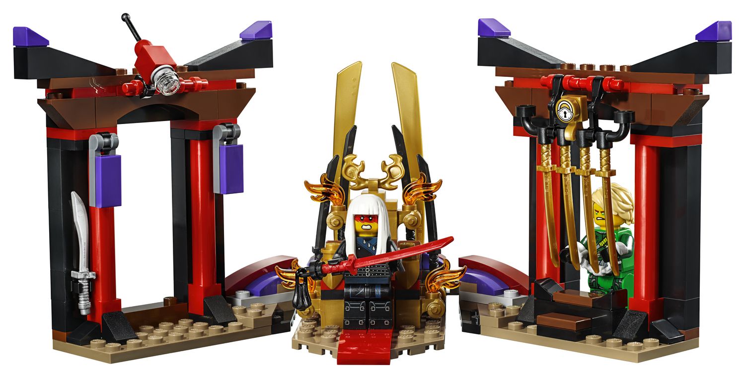 LEGO NINJAGO Masters of Spinjitzu: Throne Room Showdown 70651