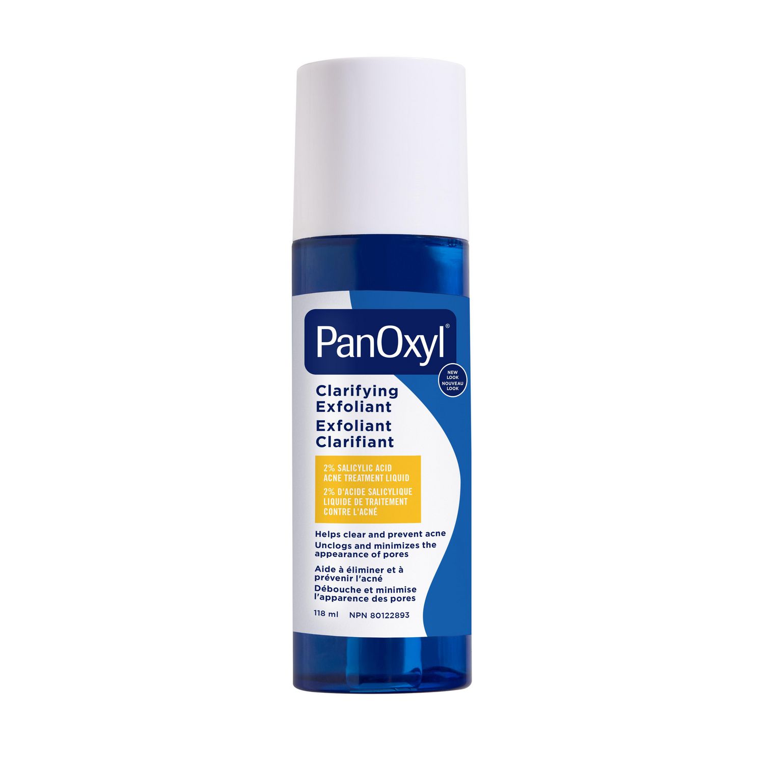 Exfoliant clarifiant PanOxyl, Traitement de l'acné, 2 % d’acide salicylique