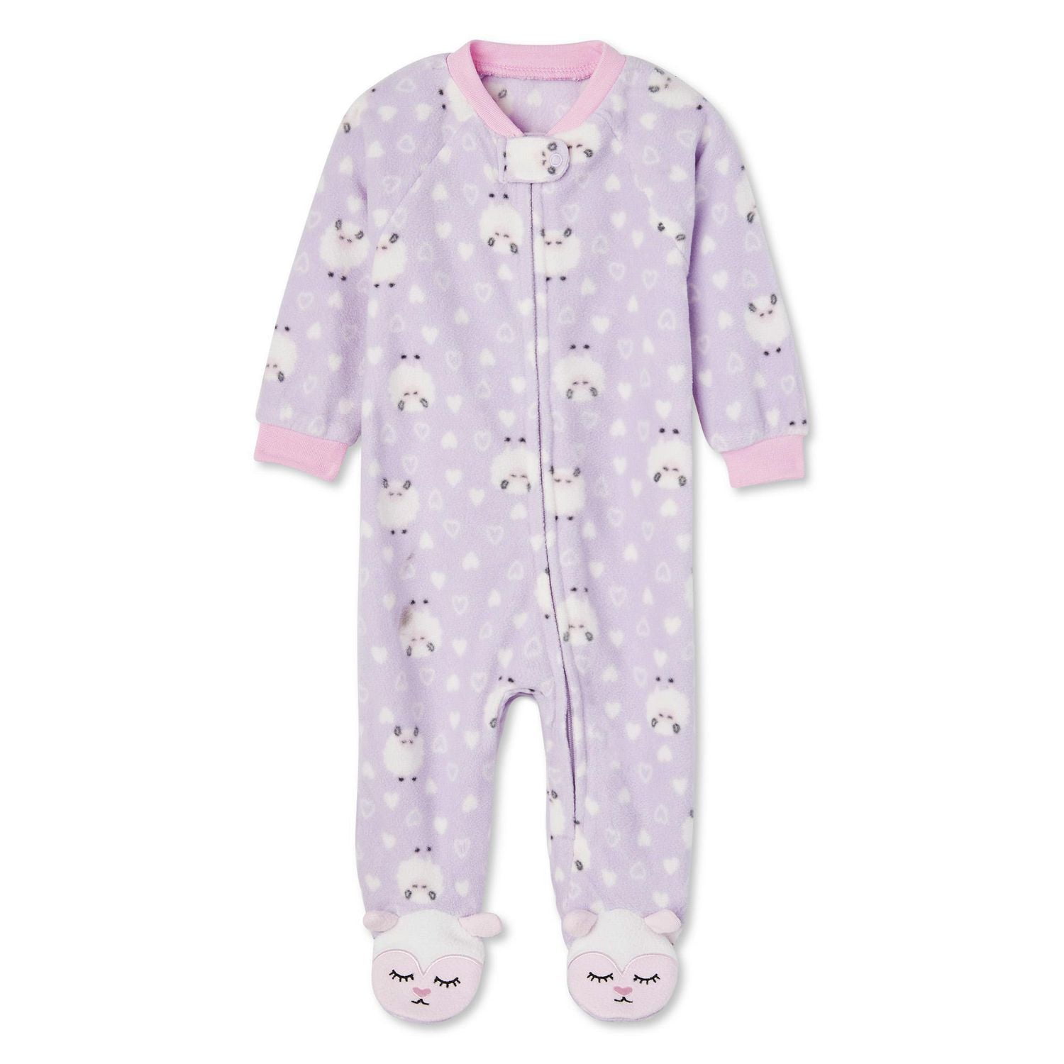 George Baby Girls' Printed Sleeper 1-Piece