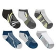 thumbnail image 1 of Athletic Works Boys' Ankle Socks 6-Pack, 1 of 1