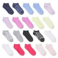 thumbnail image 1 of George Girls' Low-Cut Socks 20-Pack, 1 of 1