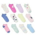 thumbnail image 1 of George Girls' Low-Cut Socks 12-Pack, 1 of 1