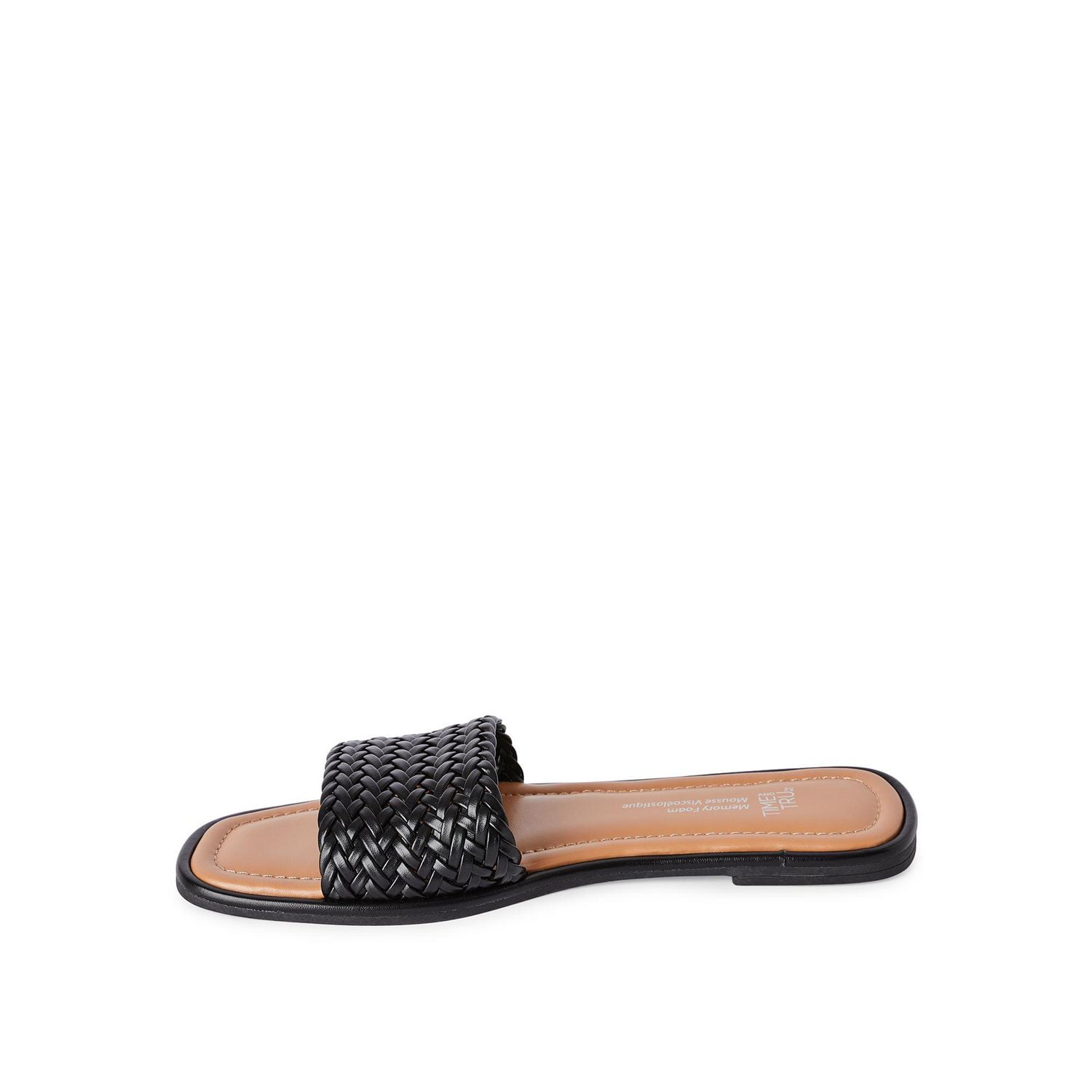 Time and Tru Women's Braided Strap Sandals