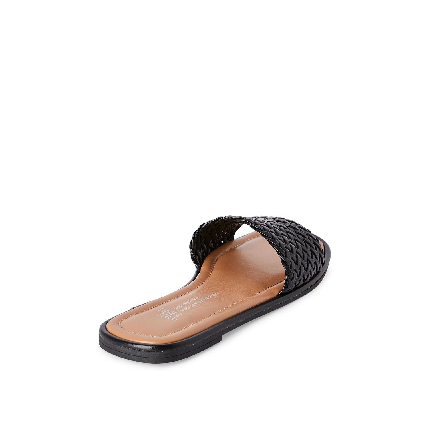 Time and Tru Women's Braided Strap Sandals