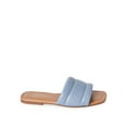 thumbnail image 1 of Time and Tru Women's Wide Strap Sandals, 1 of 4