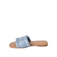 thumbnail image 3 of Time and Tru Women's Wide Strap Sandals, 3 of 4