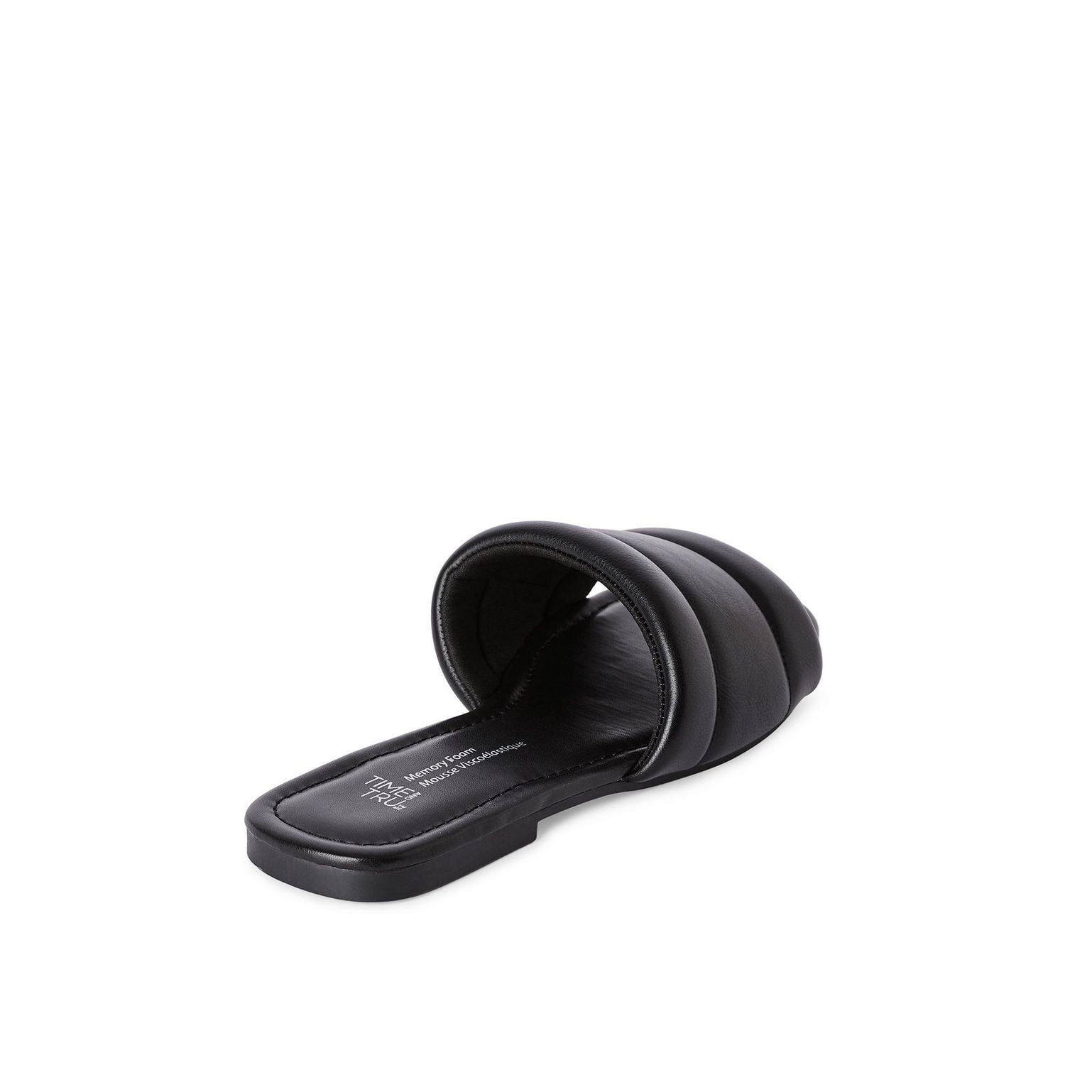 Time and Tru Women's Wide Strap Sandals