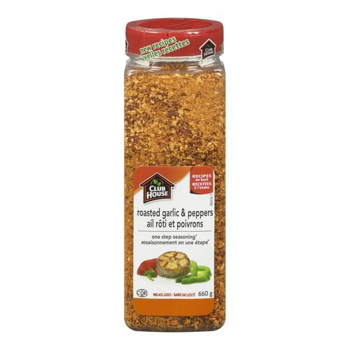 One Step Roasted Garlic and Pepper Seasoning, Enjoy the mild and