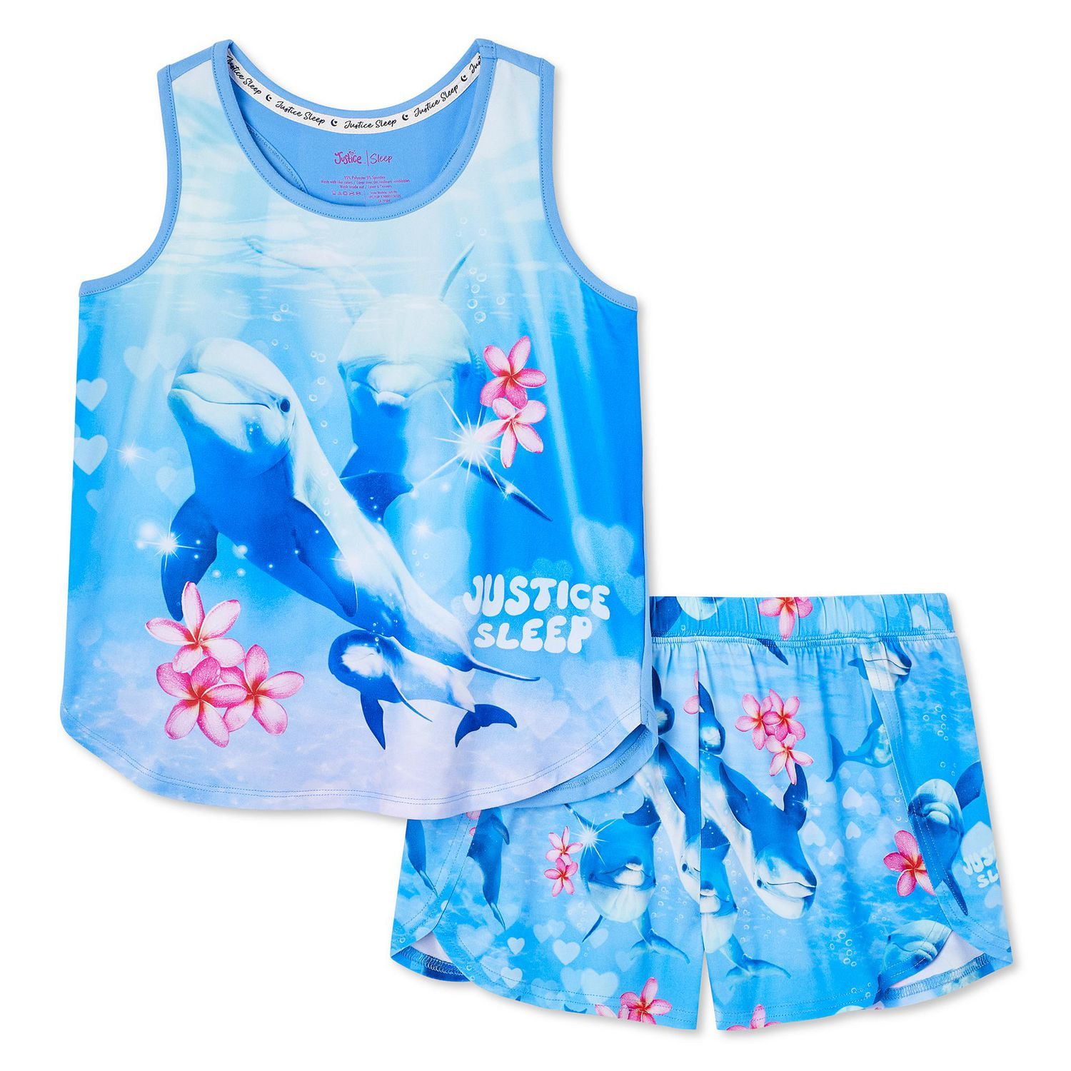 Justice Girls' Boxer 2-Piece Set