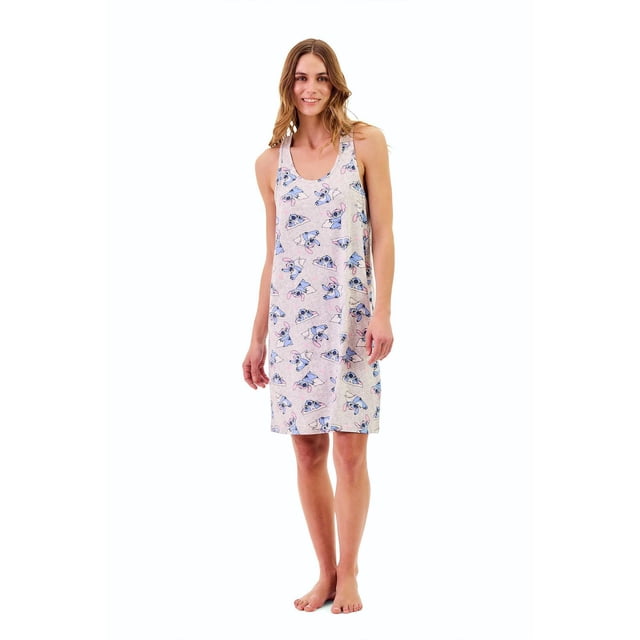 Disney Women's Stitch Tank Sleepshirt