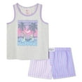 thumbnail image 1 of Ensemble 2 pièces avec caleçon boxer Justice pour filles, 1 of 2