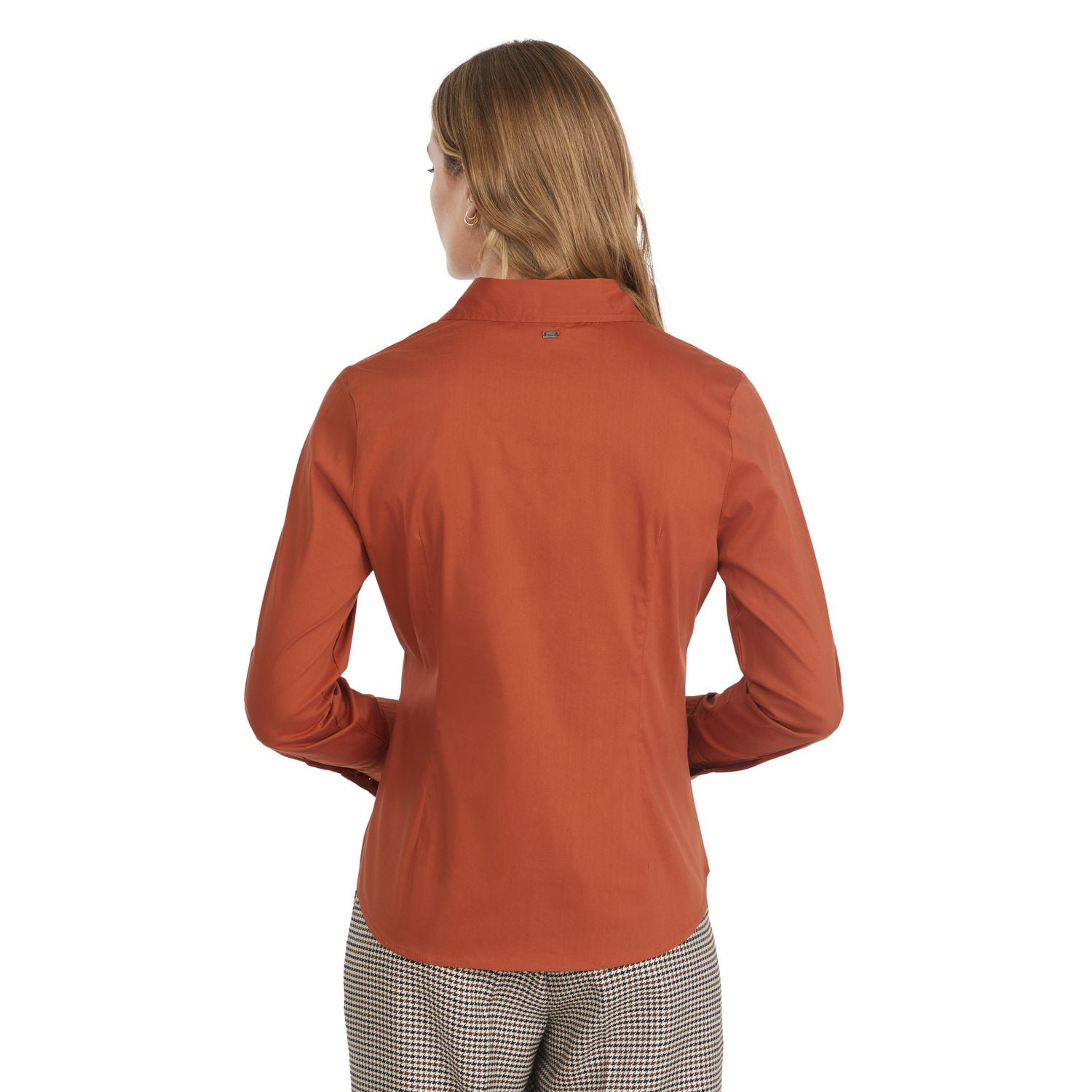 Mexx Chemise en Popline Extensible pour Femme